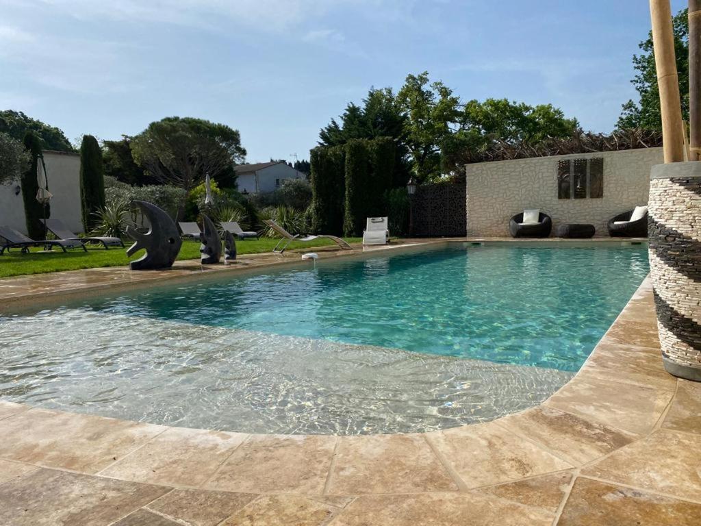 Mas Beau Soleil & Spa Cottages De Charme Avec Jacuzzi&Jardin Prives Saint-Rémy-de-Provence 外观 照片